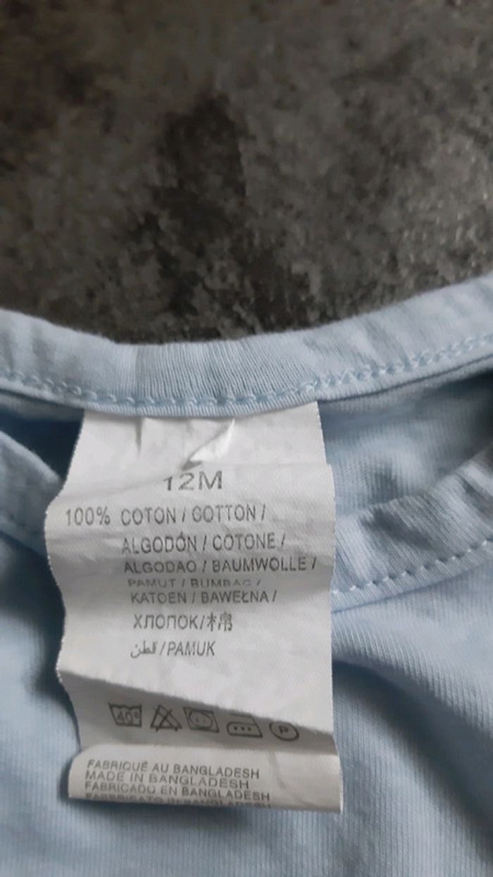 T-shirt manche longue léger garçon 100% coton - photo numéro 3