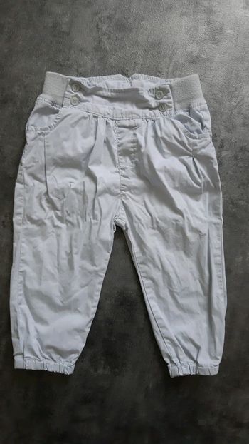 Pantalon léger fille 100% coton
