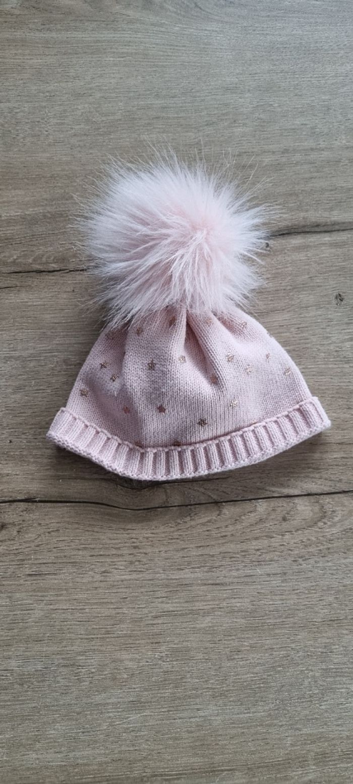 Bonnet bébé 0-3 mois 🌟