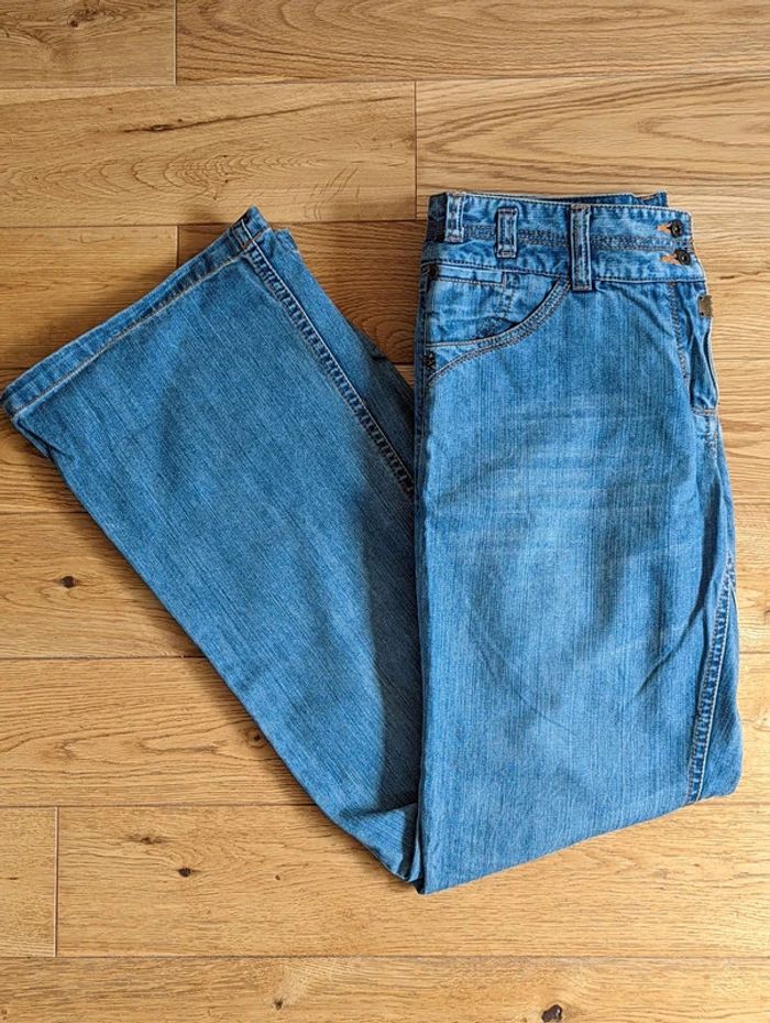 Jean bootcut bleu clair Timezone neuf – Taille 40 - photo numéro 8