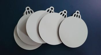 Pendentifs de Noël pour sublimation