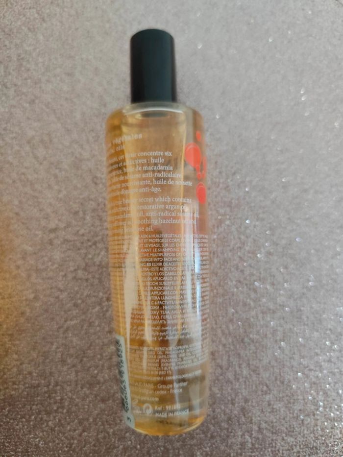 Lot de 2 huiles végétales Sublim'elixir Arnaud Paris - photo numéro 2