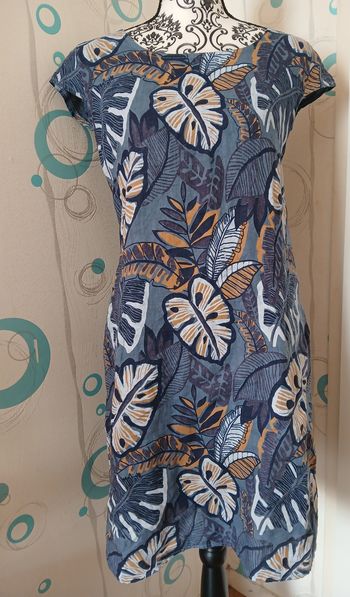 Robe d été 100% lin made in italy TS/M