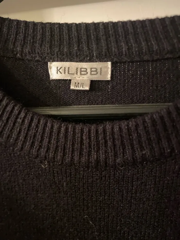 Robe pull noir M/L - kilibbi - photo numéro 2