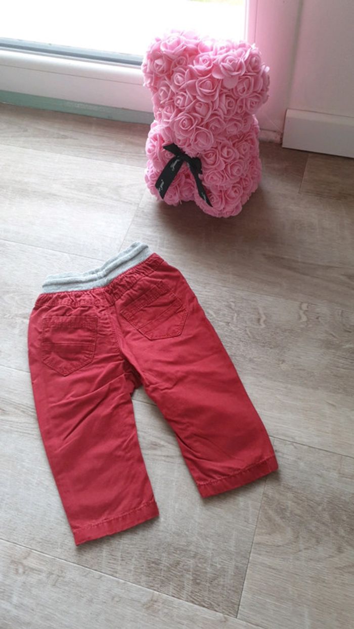 Pantalon rouge tape à l'œil 6m - photo numéro 2