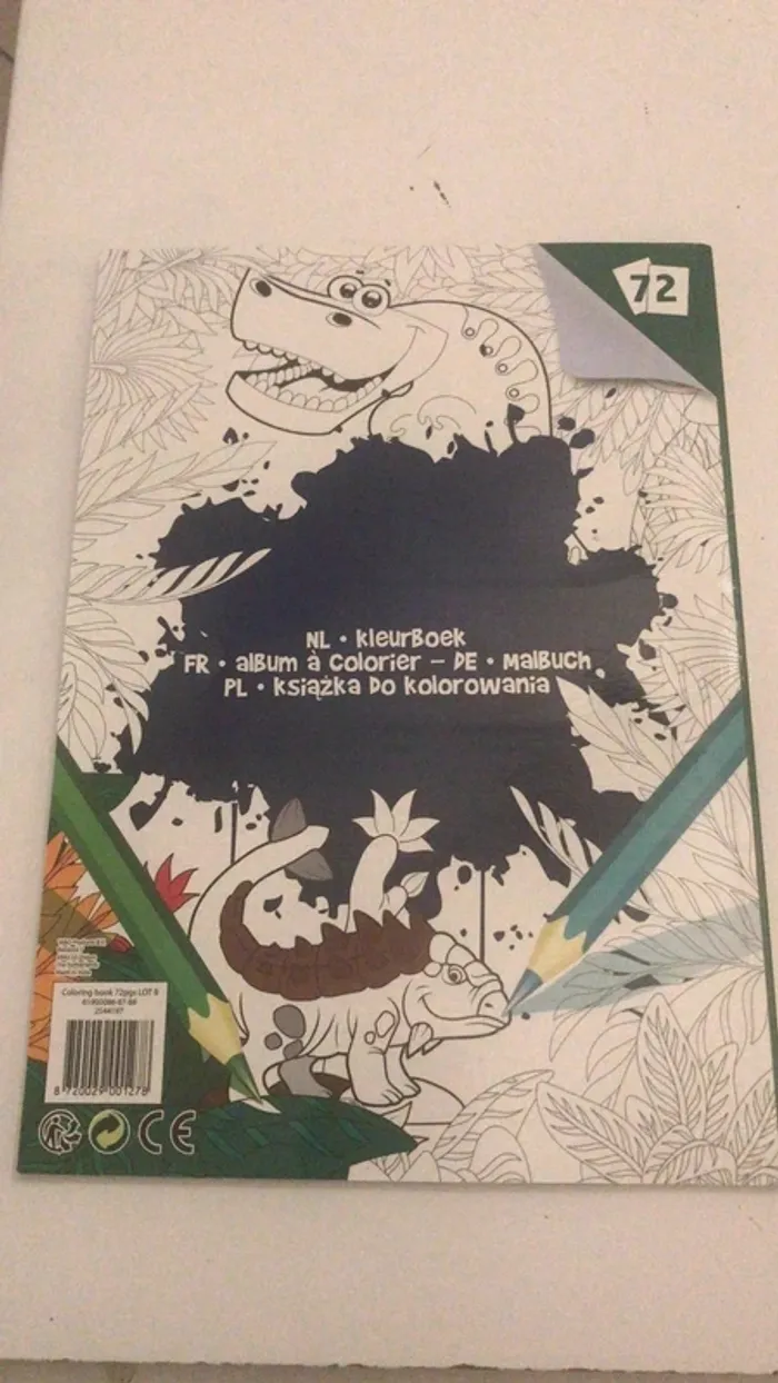 Livres de coloriage dinos - photo numéro 2