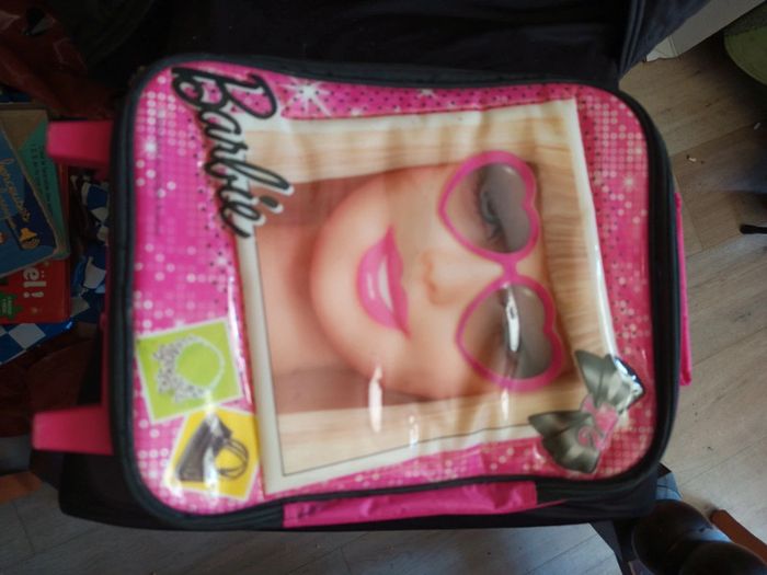 Sac a roulettes barbie