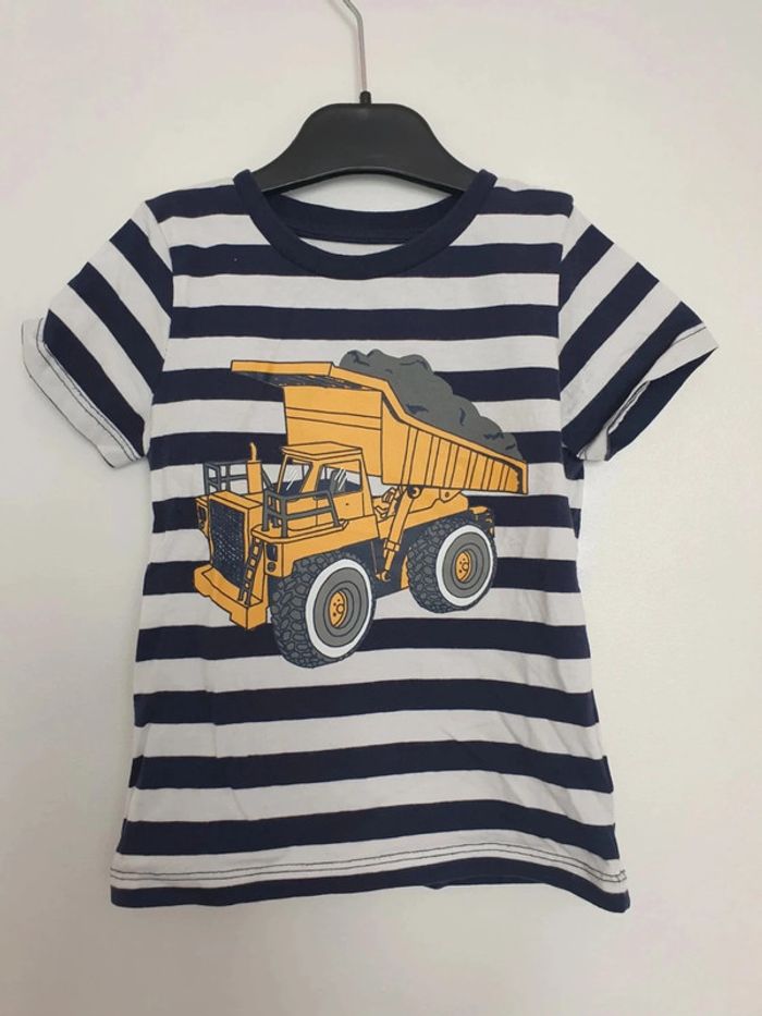 Tee shirt enfant garçon taille 2 ans C&A tracteur - photo numéro 2