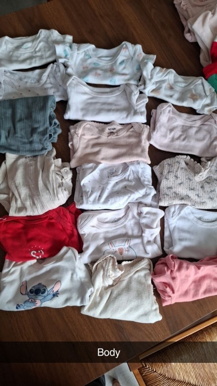 Lot linge bébé fille - photo numéro 2