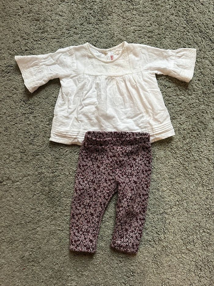 Legging molletonné taille 9 mois - photo numéro 3