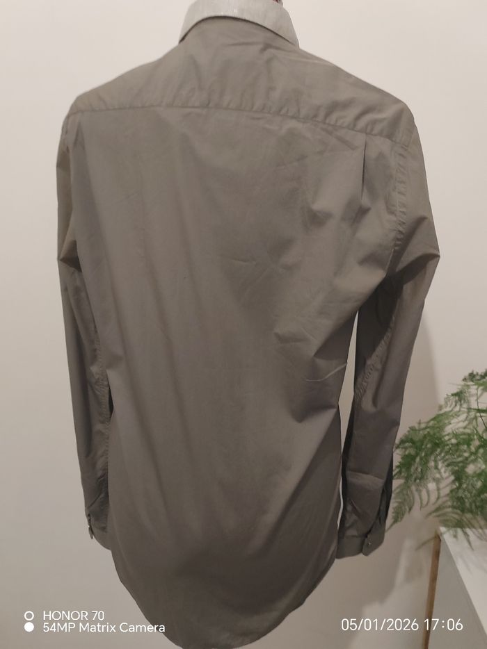 Chemise en lin col style python - photo numéro 4