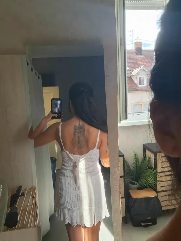 Robe en maille doublé Stradivarius - photo numéro 3