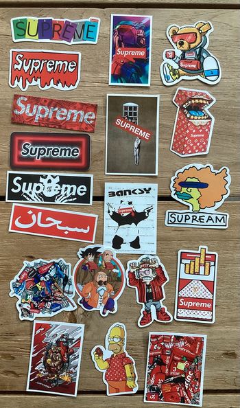 19 Stickers streetwear