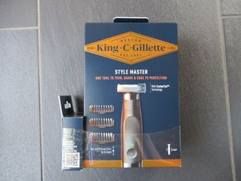Tondeuse King C Gillette Style Master 3 Sabots + 1 Lame neuve