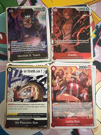 Lot One Piece PRB02 186 cartes FR C/UC/R/SR/P