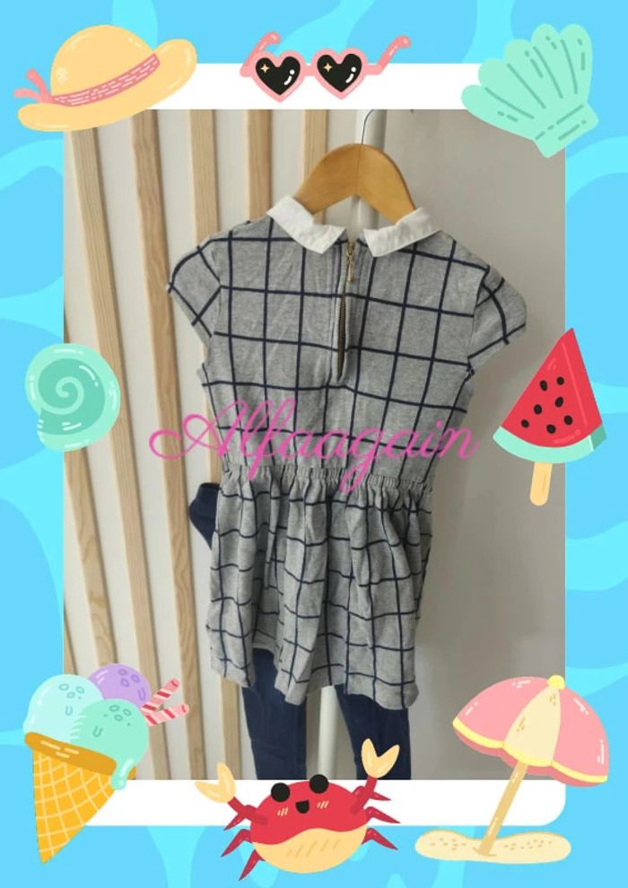 Ensemble robe legging creeks tao 6/8ans - photo numéro 7