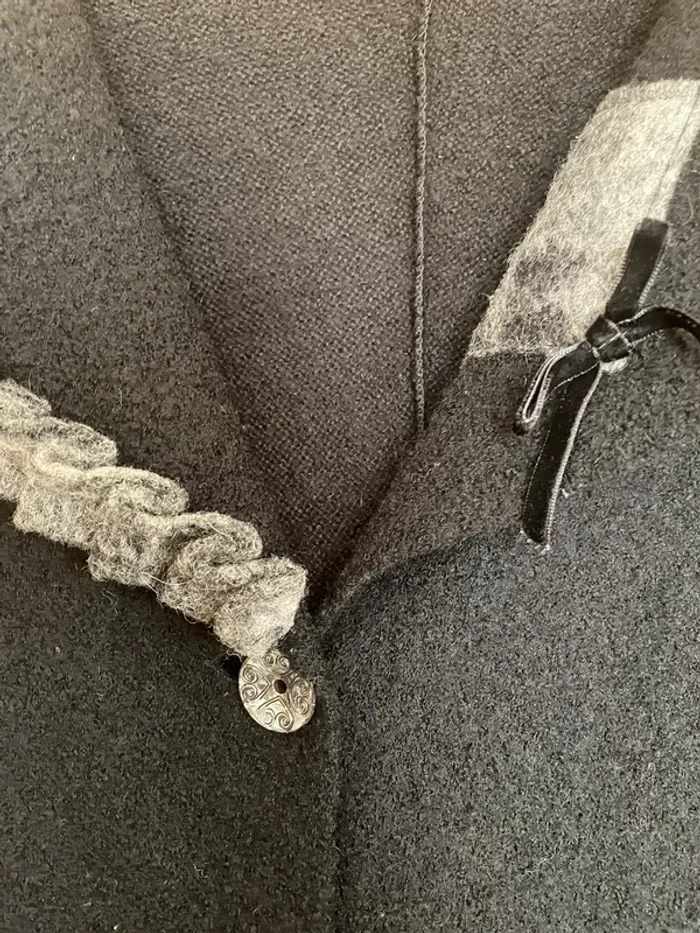Veste laine bouillie - photo numéro 3