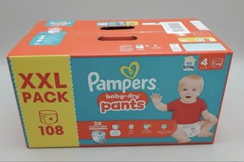 Couche Pampers taille 4
