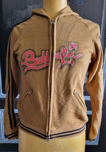 Gilet zippé à capuche taille 1