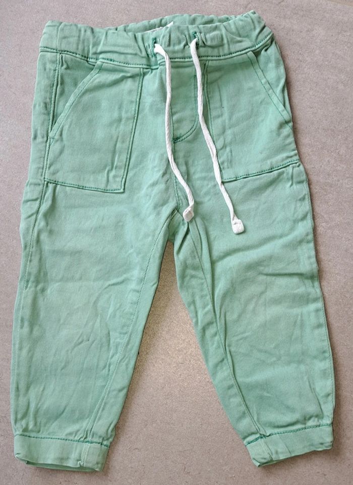 Jeans vert 18 mois Eden et Victor