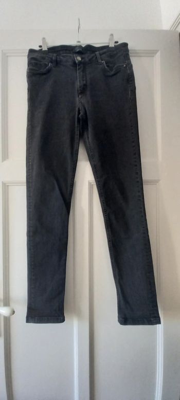 Jean noir ikks 42 skinny sculpt up