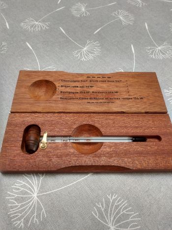 Thermomètre vin Champagne