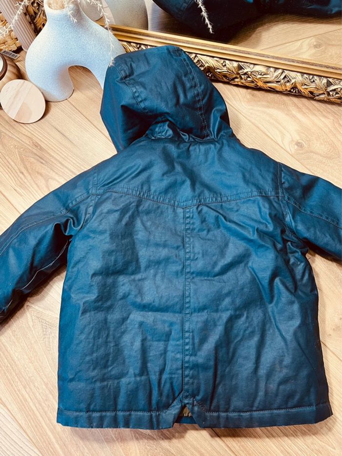 Taille 2 ans manteau 2 en 1 garçon DPAM bleu marine 💙 - photo numéro 9