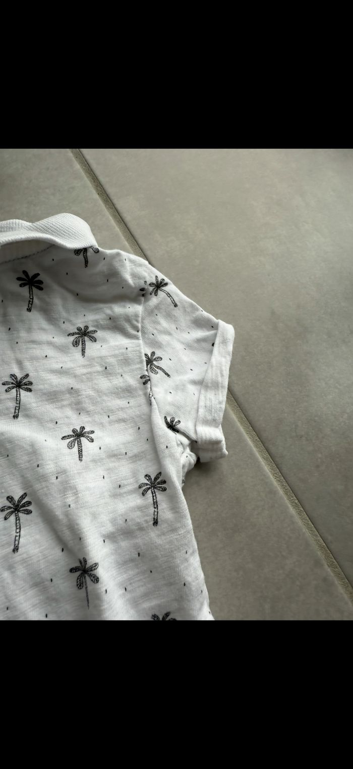 Polo manches courtes Palmier 18 mois - photo numéro 5