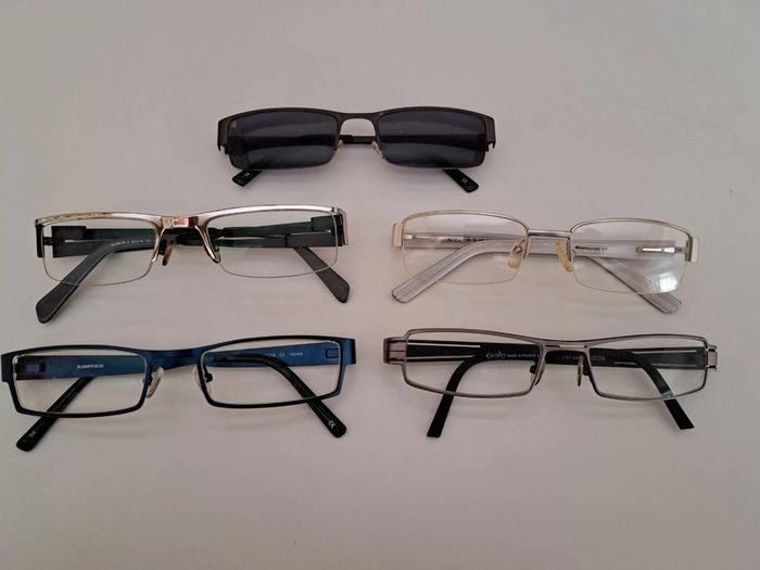 Lot lunettes homme