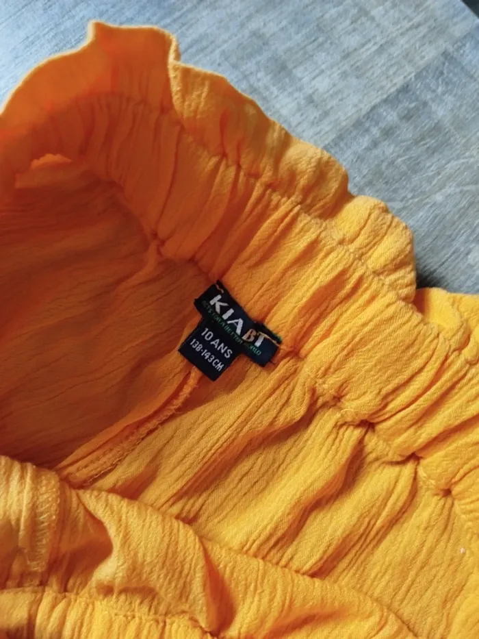 Pantalon fluide gaufré Kiabi 10 ans - photo numéro 3