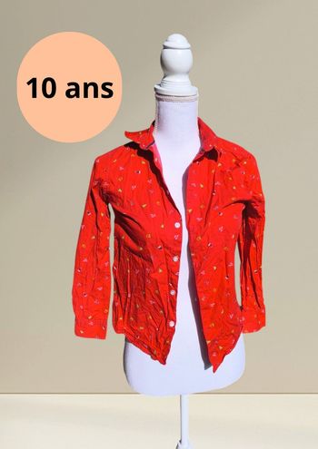 Chemise Noël Kiabi 10 ans