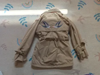 Manteau marron/beige 5 ans orchestra hirondelle sequins
