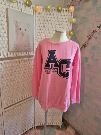 💕Jolie Sweat Long Rose Femme TL / 40 American College 💕