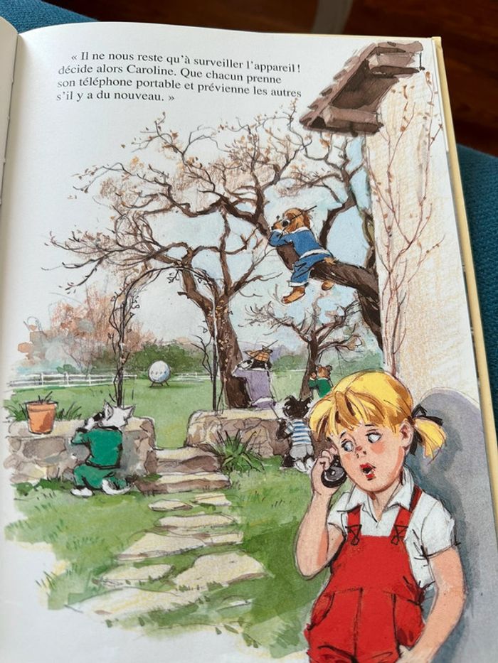 Livre Caroline et les extraterrestres vintage Pierre Probst - photo numéro 4