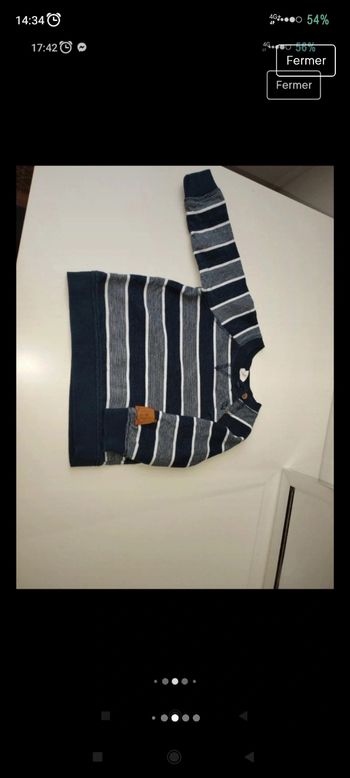 Lot de 6 articles taille 6 et 9 mois