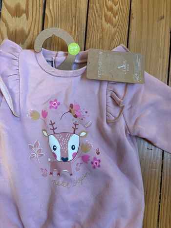 Ensemble  hiver 24 mois sweat et pantalon 