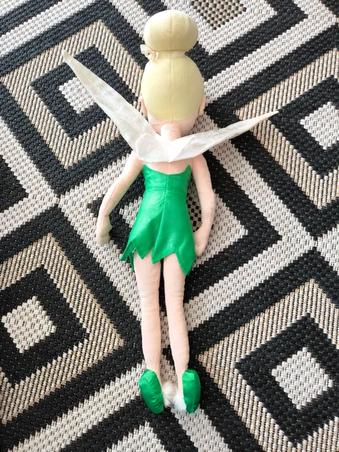 Peluche Disney Tinker Bell – Fée Clochette Authentique 30 cm - photo numéro 2