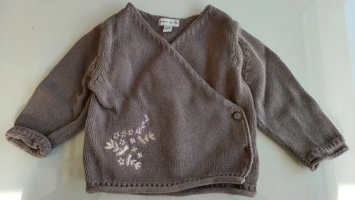 Gilet bébé 6 mois