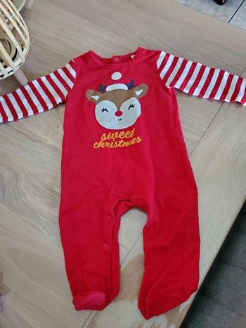 Pyjama de Noël taille 68