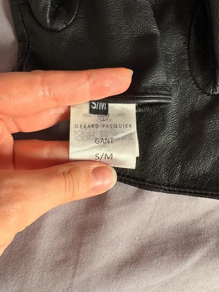 Gant cuir véritable - photo numéro 3