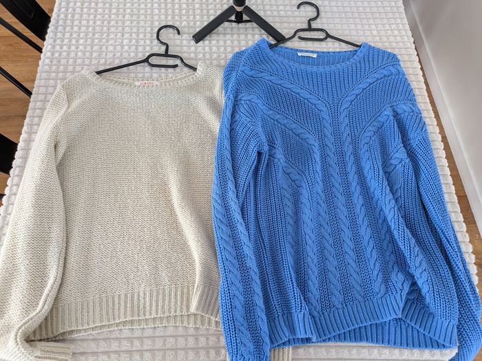 Lot de 2 pulls tricotés