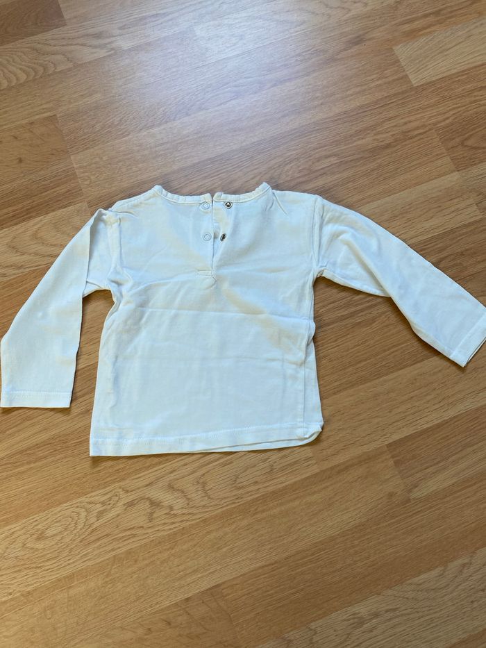 Tee shirt blanc 18 mois - photo numéro 2