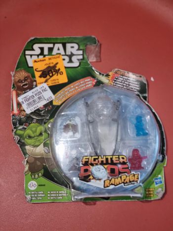 blister Pods star wars rampage battle game avec obi-wan hologram