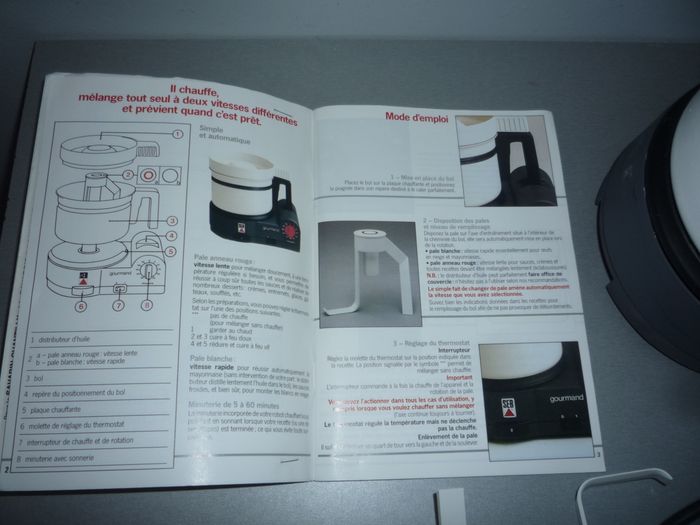 ROBOT GOURMAND CHAUFFANT "SEB" - n°04 - photo numéro 4