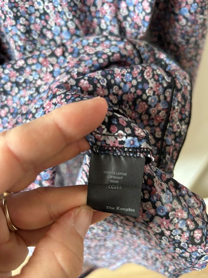 Chemise fleurie The kooples taille L - photo numéro 4