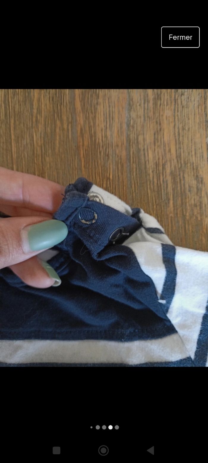 Lot de 4 t-shirt manches longues 6 mois - photo numéro 5