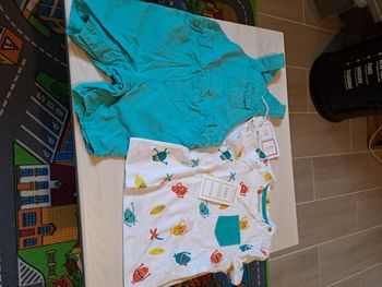 Ensemble salopette été