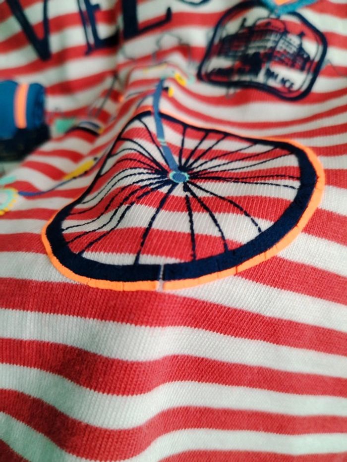 T-shirt manches longues Sur mon vélo SGMJ 6 ans - photo numéro 8