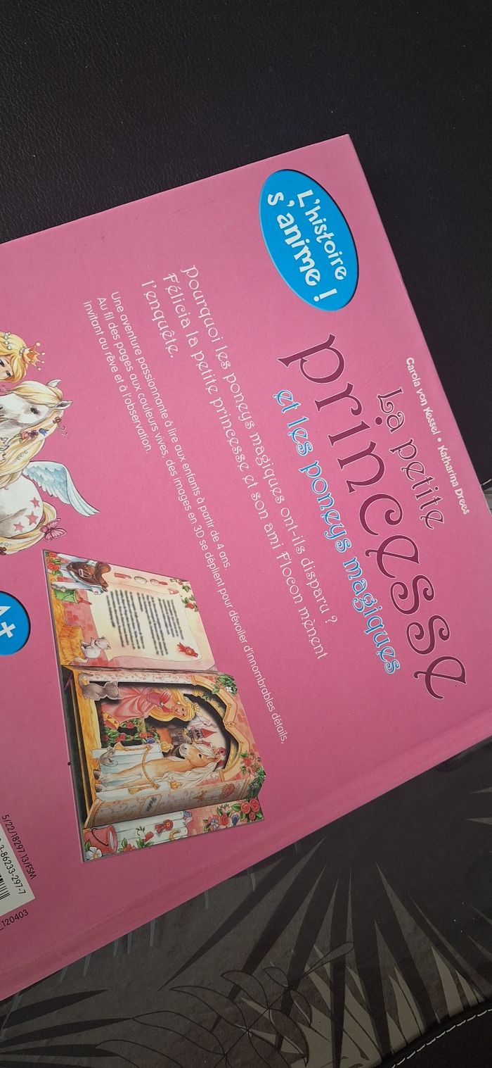 Livre la petite princesse et les poneys magique - photo numéro 3