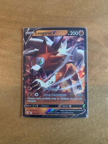 Carte Pokemon Lougaroc V 091/203